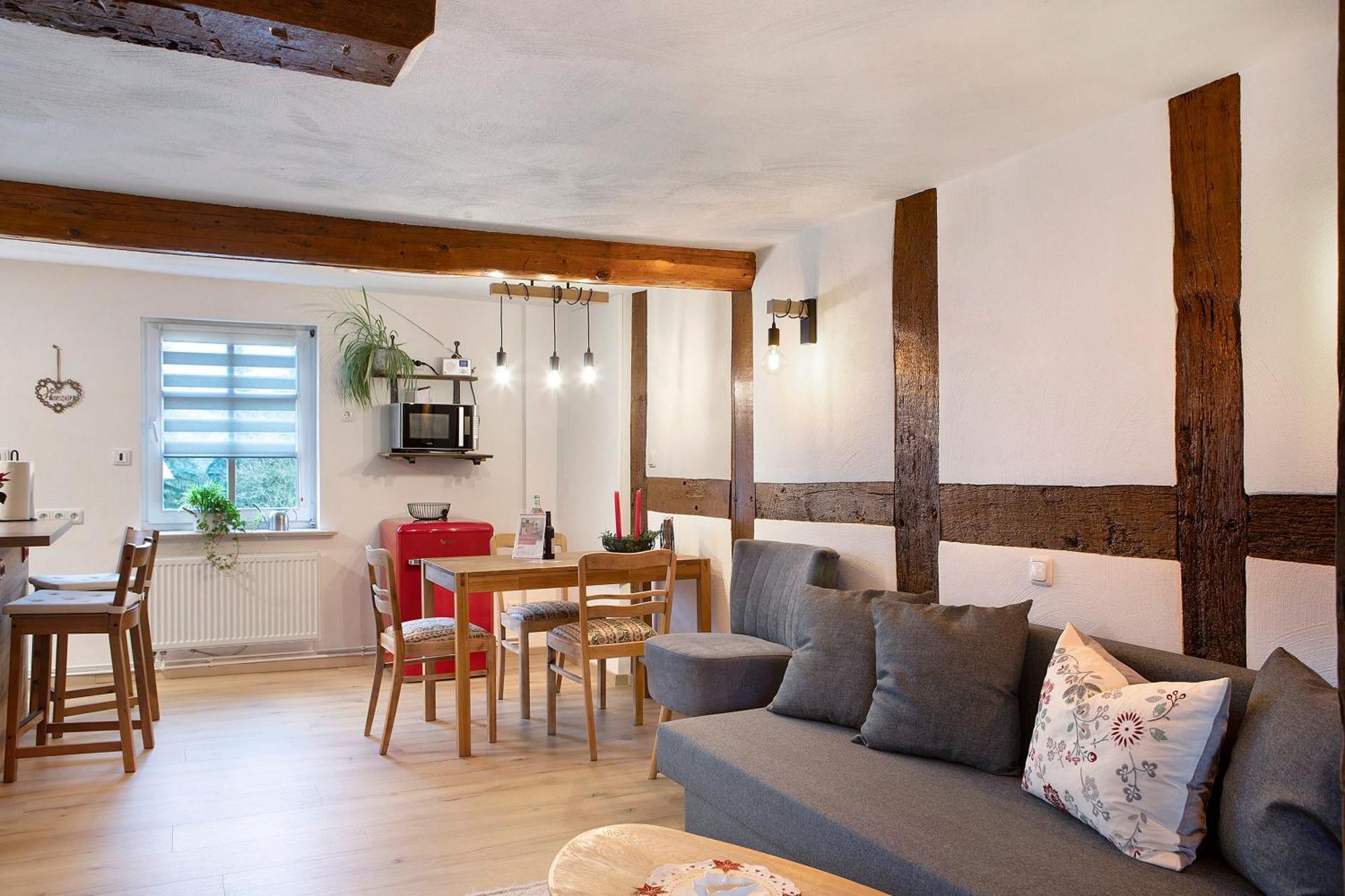 Frielendorf Ferienwohnung Fachwerk 44 מראה חיצוני תמונה